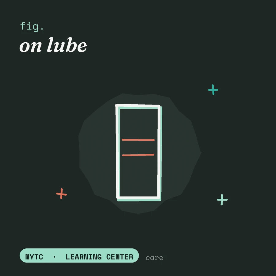 Best lube for silicone toys and pumping — hand-drawn fig plate, NYTC Learning Center