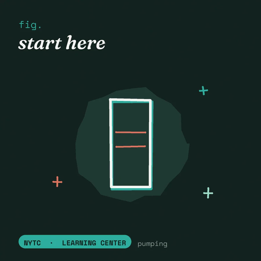 How to start pumping — hand-drawn fig plate, NYTC Learning Center