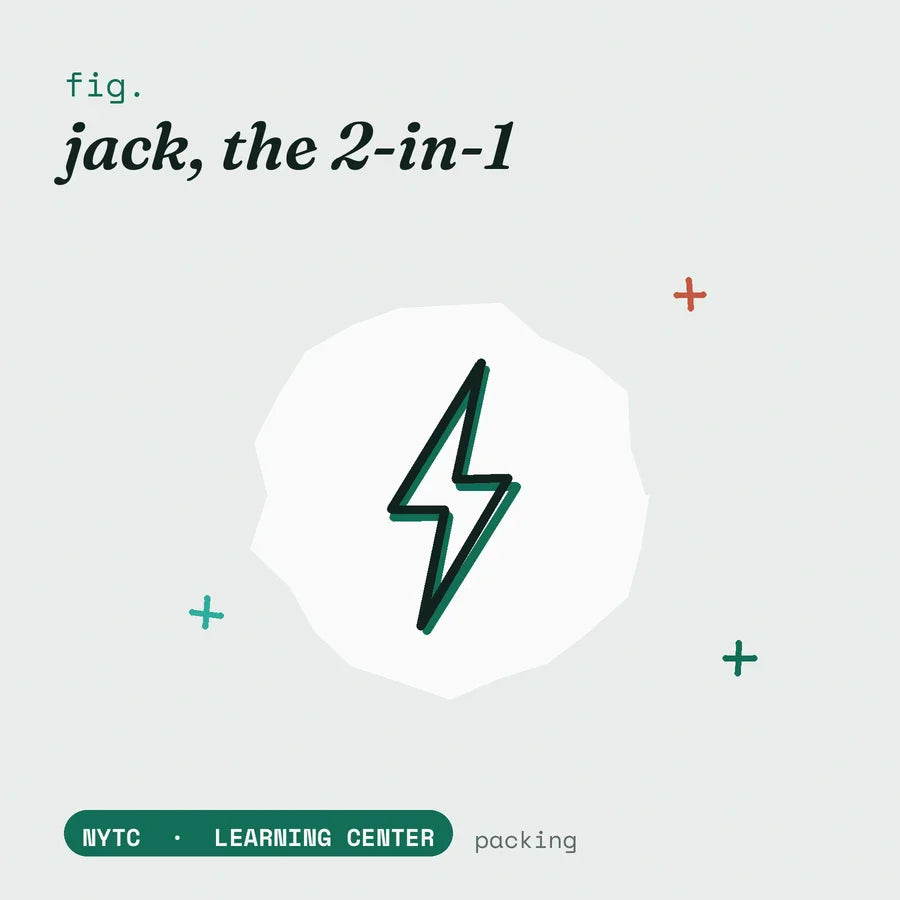 Jack, the 2-in-1 stroker-packer — hand-drawn fig plate, NYTC Learning Center