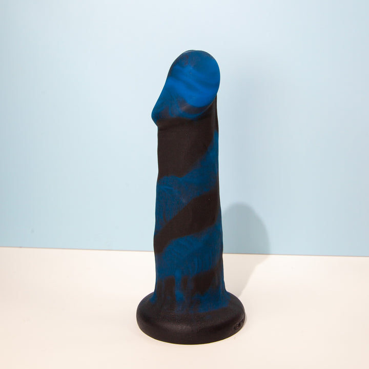 Carter posable dual-density silicone pack-and-play dildo by New York Toy Collective