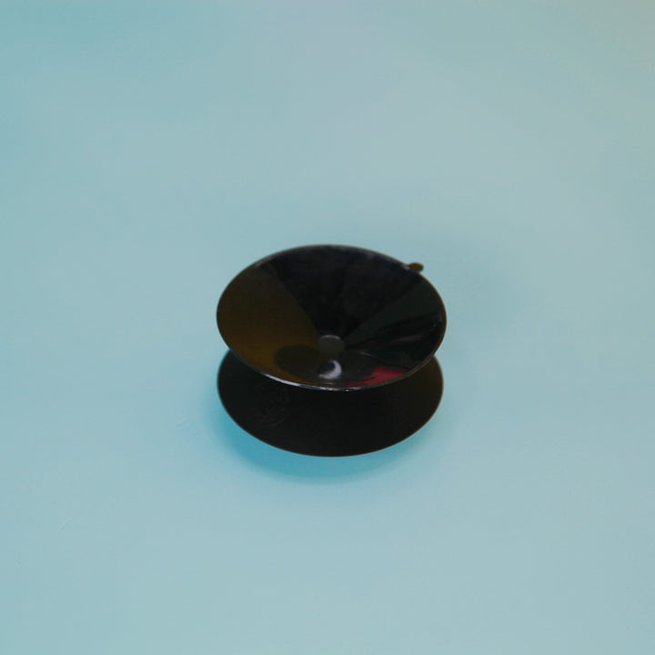 Double-sided suction cup toy mount, matte black, New York Toy Collective