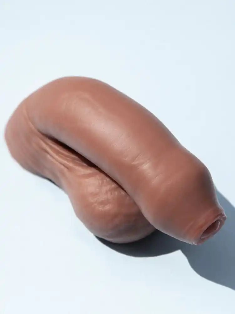Pierre Packer - uncut, uncircumcised 100% silicone - New York Toy Collective Pierre Packer - uncut, uncircumcised 100% silicone - New York Toy Collective