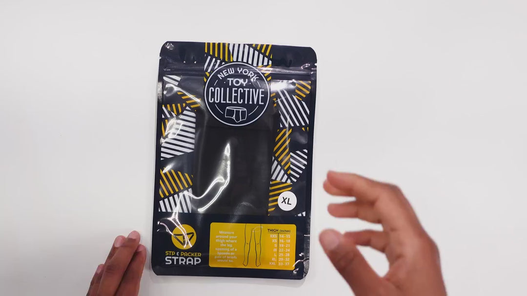 STP packer strap easy to use with low profile design by New York Toy Collective