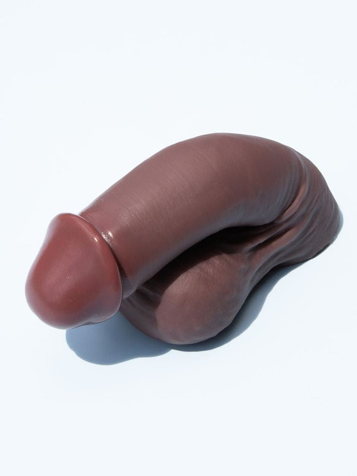 Hand painted prosthetic packer for trans men