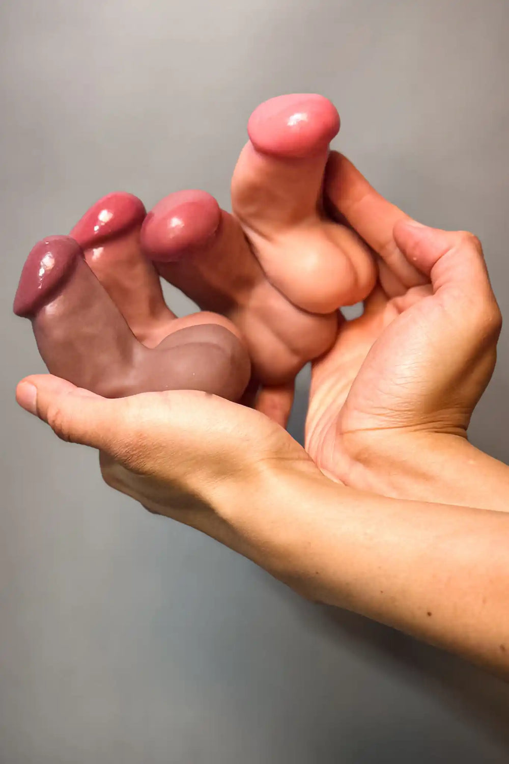 Realistic packer and stroker designed for FTM use by New York Toy Collective